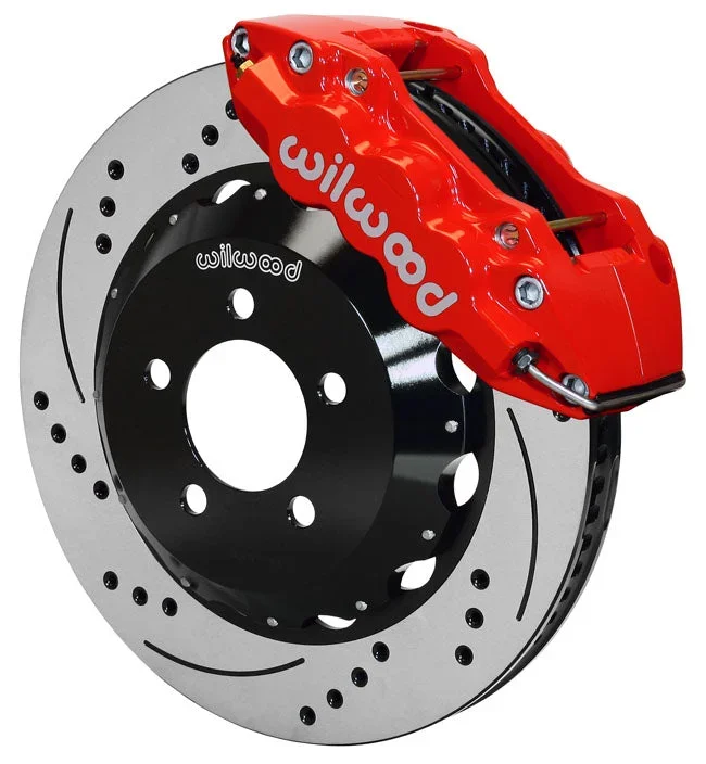 05-11 DODGE,CHRYSLER,FRONT,14.25″,DRILLED,RED