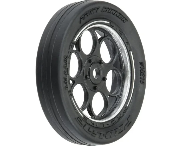 1/16 Front Runner Front Trs Mounted7mmBlk/Sil:MiniDrag 2
