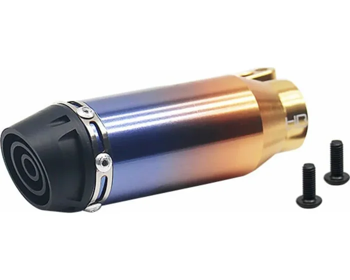 1/4 scale RCT Titanium Look Pipe PM-MX