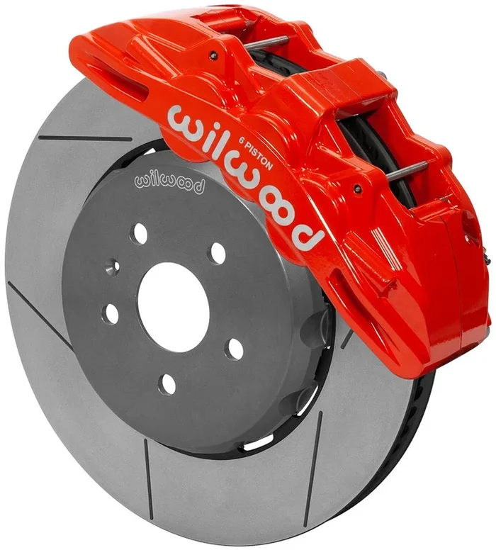 16-19 CAMARO,FRONT,15″ ONE-PIECE ROTORS,SX6R CALIPERS,RED