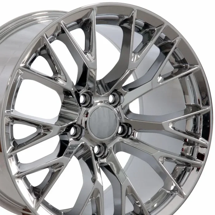 19″ Replica Wheel CV22 Fits Chevrolet Corvette – C7 Z06 Rim 19×10 Chrome Wheel