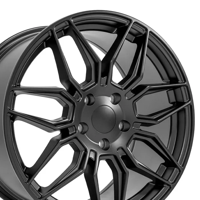 19″ Replica Wheel fits Chevrolet C7 Corvette – CV03C Satin Black 19×10
