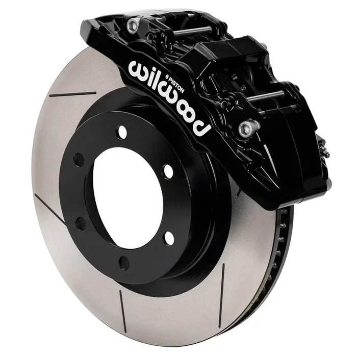 22-24 TOYOTA TUNDRA,FRONT,AERO6-DM,13.56″ ROTORS,BLACK CALIPERS