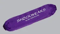 3.5″ OD X 10″ TALL SHOCKWEAR,PAIR,PURPLE