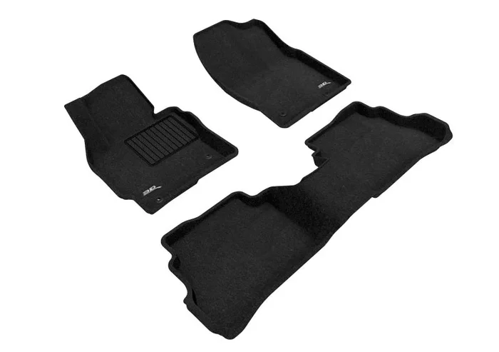 3D MAXpider 13-16 Mazda Cx-5 Elegant Black 1st 2nd Row – Floor Mat Set (Black)