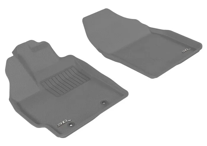 3D MAXpider 2010-2011 Toyota Prius Kagu 1st Row Floormat – Gray