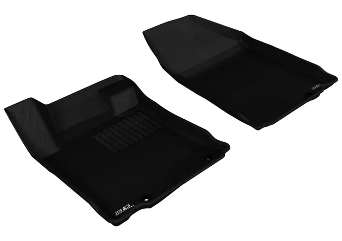 3D MAXpider 2013-2013 Nissan Altima Sedan Kagu 1st Row Floormat – Black