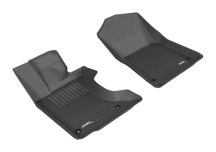 3D MAXpider 2013-2019 Lexus GS/GS Hybrid Kagu 1st Row Floormat – Black