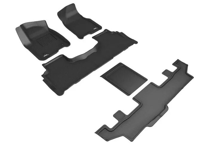 3D MAXpider 21-24 GMC Yukon Xl 7-Seat Kagu Black R1 R2 R310.3 lb