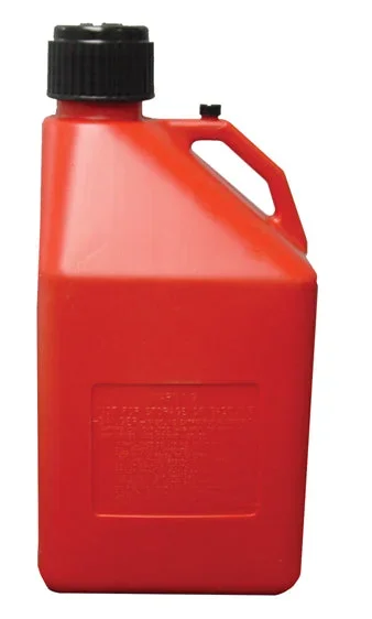 5 GALLON SQUARE CONTAINER,RED,W/VENT