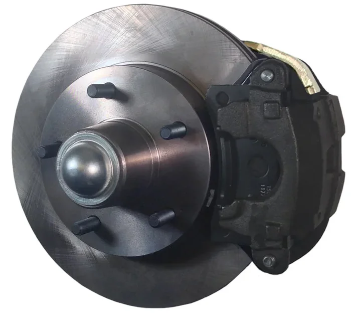 55-57 CHEVY DISC BRAKE CONVERSION KIT,11″ ROTORS,D154 CALIPERS