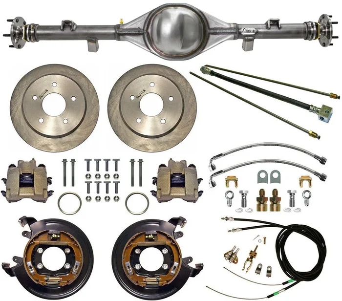 57-72 F-100 REAR END & BRAKES,11″ DISC
