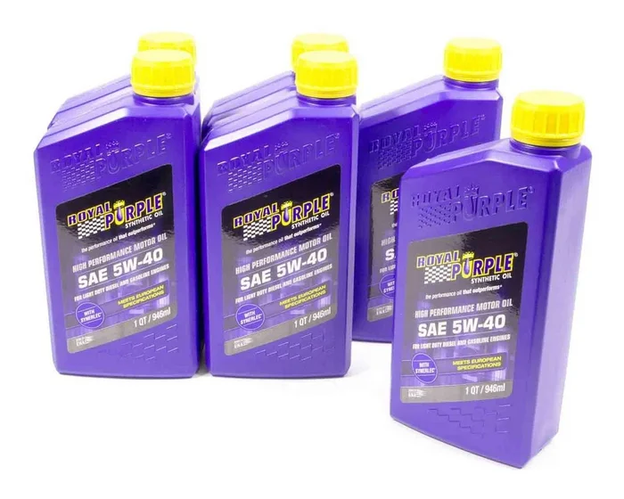 5w40 Mutli-Grade SAE Oil Case 6×1 Quart