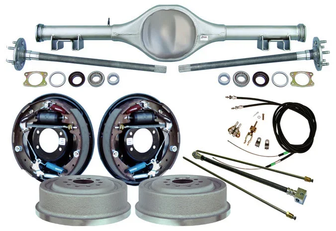62-67 X-BODY MUL REAR END/BRAKES,11″ DRUM