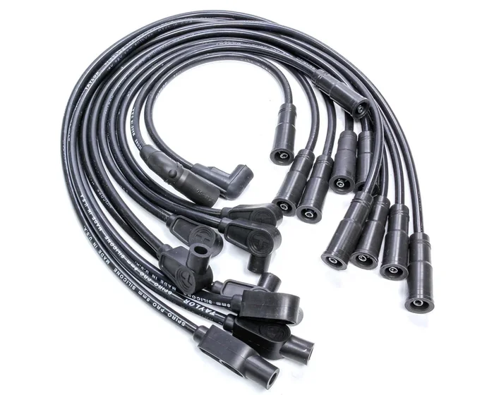 8mm Spiro-Pro Custom Plug Wire Set – Black