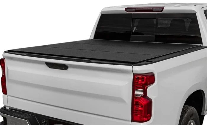Access LOMAX Tri-Fold Cover Black Urethane Finish 22+ Toyota Tundra – 5ft 6in Bed