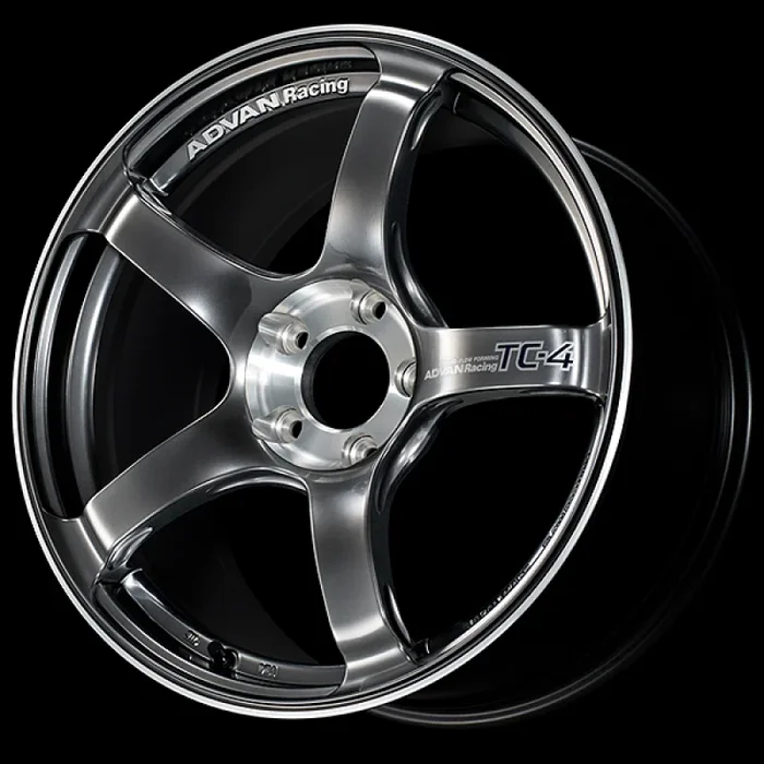Advan TC4 16×7/ ET35 / 5×114.3 – Racing Hyper Black & Diamond Cut