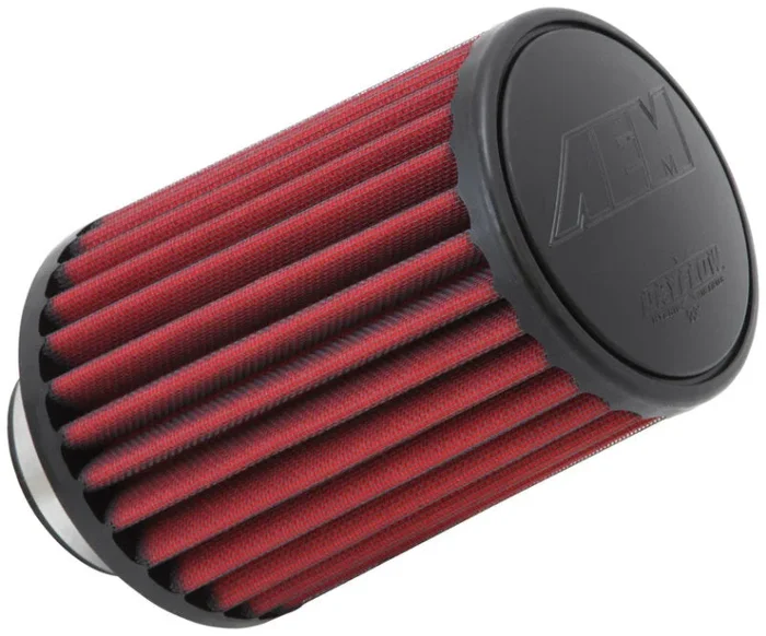 AEM Dryflow Air Filter – Round Tapered – 2.75in Flange ID x 5.5in Base OD x 4.75in Top OD x 7.5in H