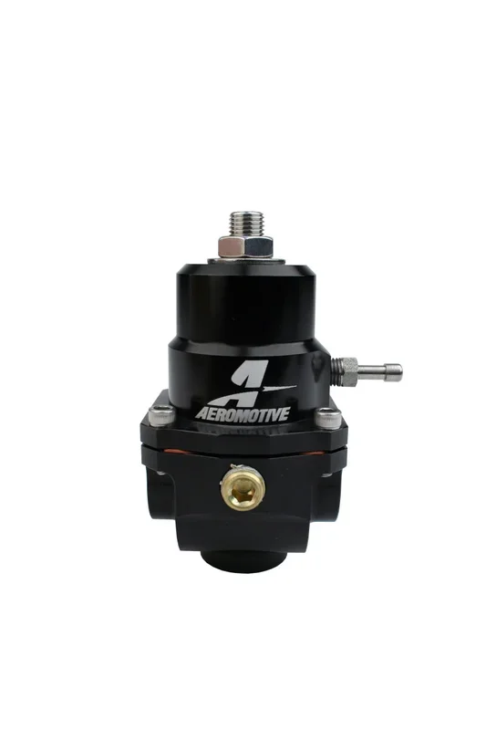 Aeromotive Adjustable Regulator – 35-75PSI – .188 Valve – (2) -08 Inlets/-08 Return