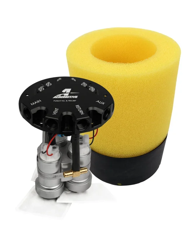Aeromotive Fuel Pump – Phantom Trifekta Universal In-Tank – 450lph – 6-10in Depth