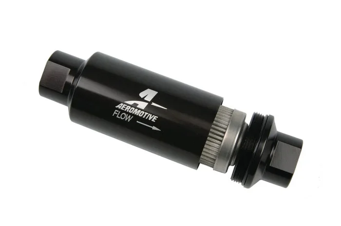 Aeromotive In-Line Filter – AN-10 – Black – 100 Micron