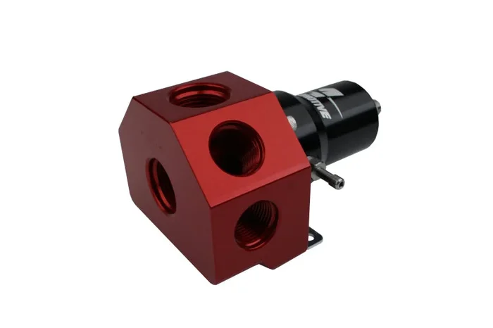 Aeromotive Regulator – 30-120 PSI – .500 Valve – 4x AN-08 and AN-10 inlets / AN-10 Bypass