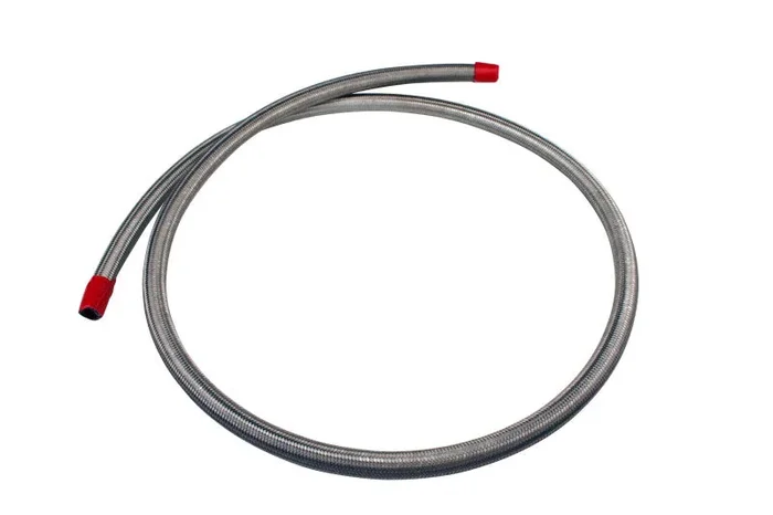 Aeromotive SS Braided Fuel Hose – AN-08 x 4ft