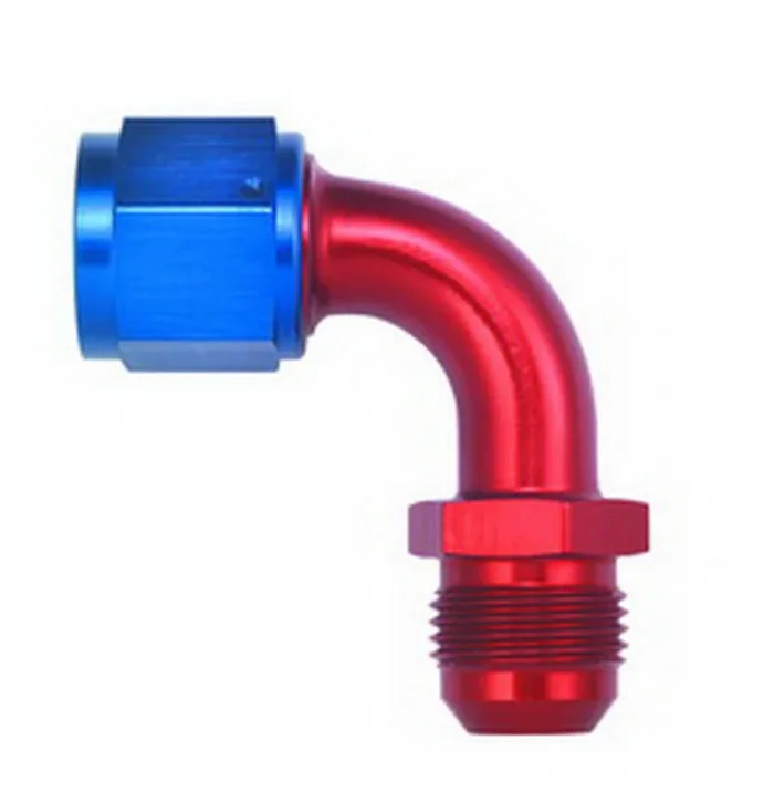 Aeroquip #12 Male to #12 Female 90 Deg Swivel Fitting