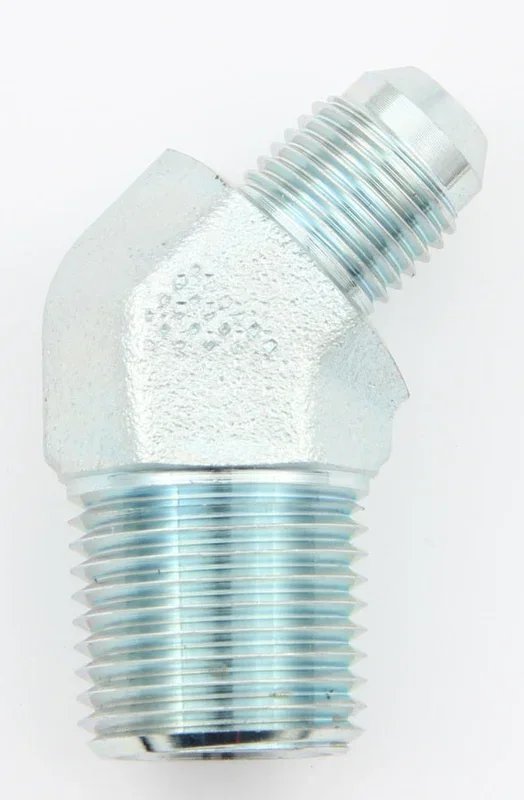 Aeroquip 45 Male Elbow #4 To 1/4 Npt Steel Fitting