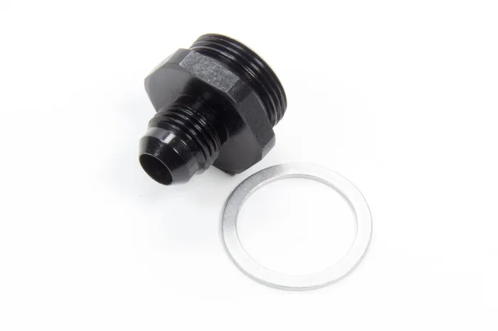 Aeroquip #6 Dual Feed Holley Black