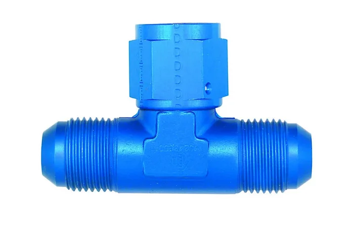 Aeroquip #6 Tee w/ #6 Female Bottom Adapter