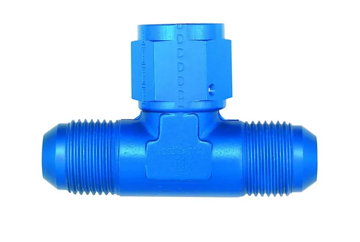 Aeroquip #8 Tee w/ #8 Female Bottom Adapter