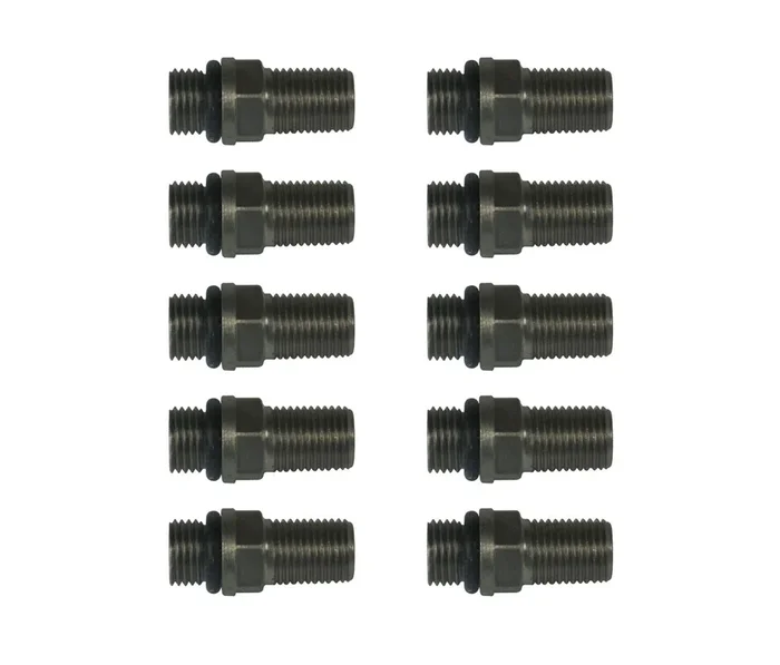 Afco Racing Products Schrader Valve 5-16-32 Stainless Steel 10 Pack