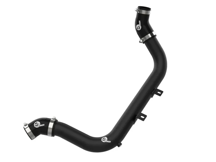 aFe BladeRunner 2-1/4 IN Aluminum Hot Charge Pipe Black 17-20 Hyundai Elantra GT L4-1.6L (t)5.4 lb