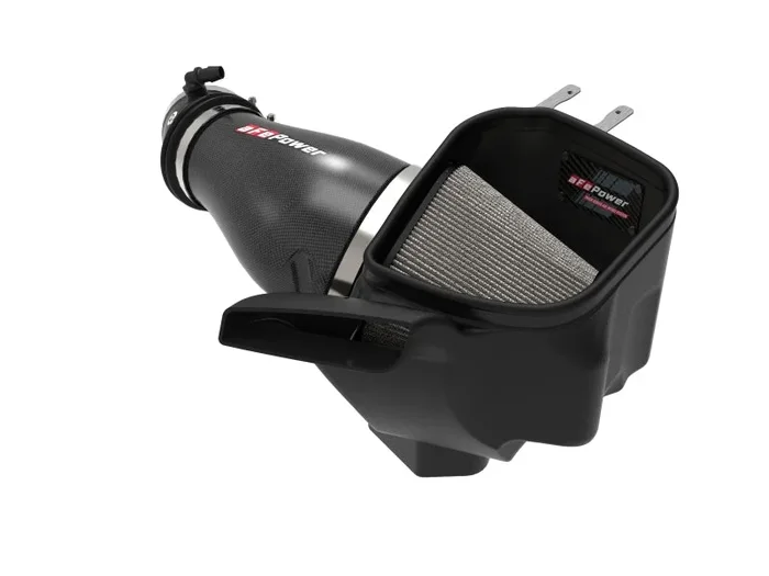 aFe Track Series Carbon Fiber Pro Dry S AIS – 19-20 Jeep Grand Cherokee Trackhawk 6.2L