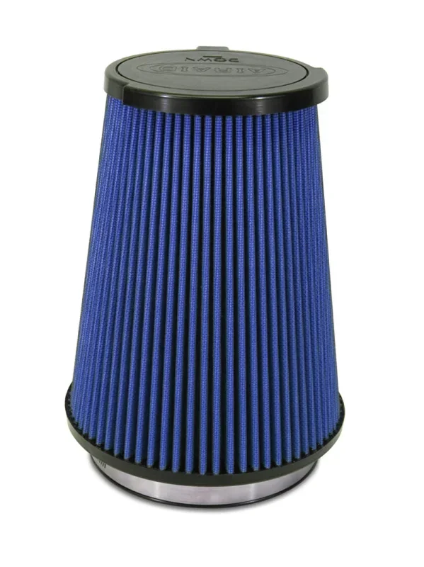 Airaid 10-14 Ford Mustang Shelby 5.4L Supercharged Direct Replacement Filter – Oiled / Blue Media