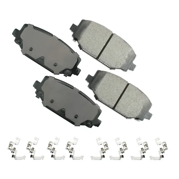 Akebono Brake Corporation ProACT Ultra-Premium Bra ke Pads – Rear