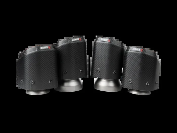 Akrapovic 2024+ BMW M5 (G90,G99) Hexagonal Carbon Fiber Tail Pipe Set