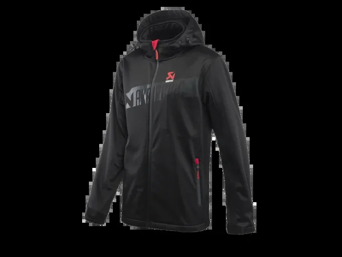 Akrapovic Mens Corpo Softshell Jacket Black – L