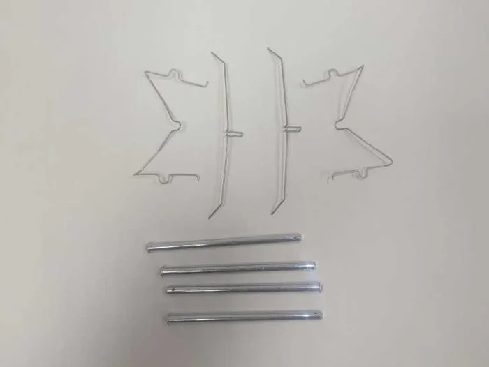 Alcon 2018+ Jeep Wrangler JL Pad Retainer Pin Kit (For PN PNS4415X) – Front