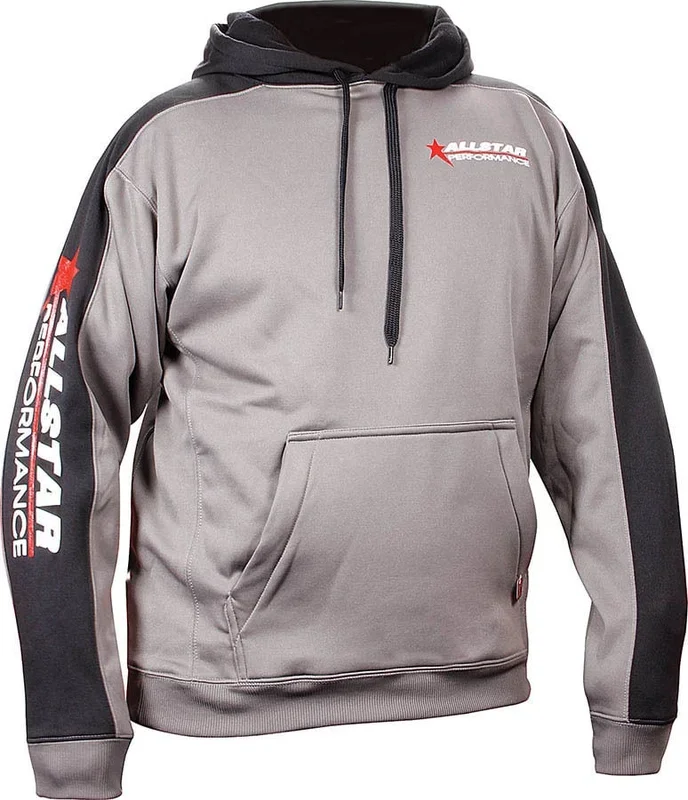 Allstar Performance Allstar Hooded Sweatshirt Sm Silver/Blk