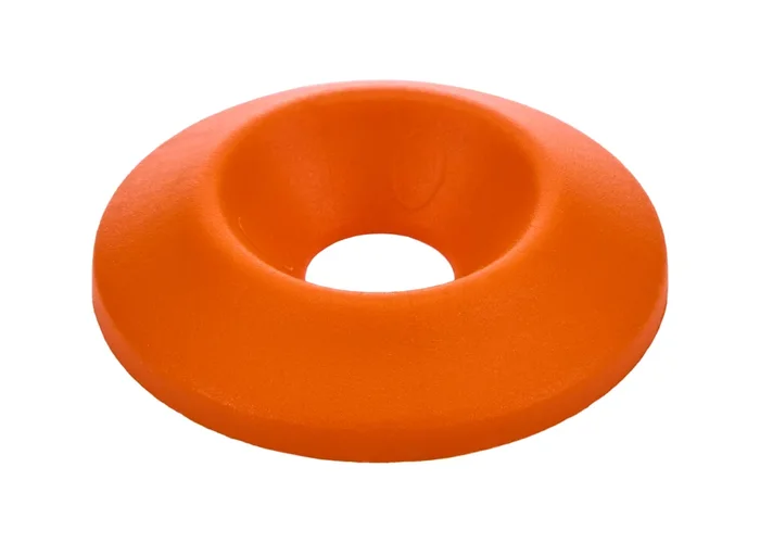 Allstar Performance Countersunk Washer Orange 10pk