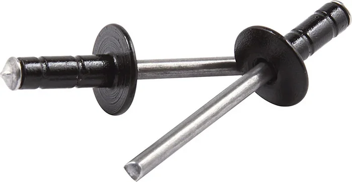 Allstar Performance Med Hd Rivet Black 250pk Multi Grip