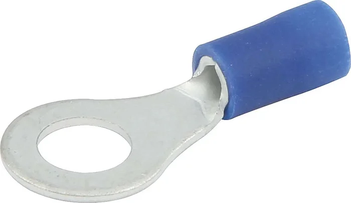 Allstar Performance Ring Terminal 1/4in Hole Insulated 16-14 20pk