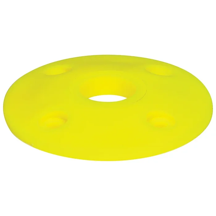 Allstar Performance Scuff Plate Plastic Fluorescent Yellow 4pk