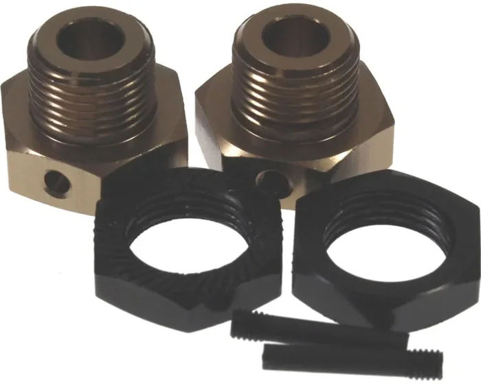 Aluminum 17mm Hex Hub Set 2 pieces Fits Quantumr