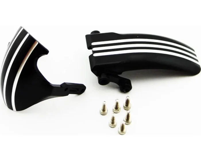 Aluminum Front Fender and Tail Fairing Set.