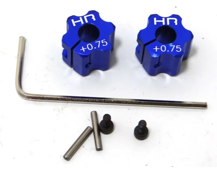 Aluminum Rear Clamping Hex Hubs (2) Sct22 (.75)
