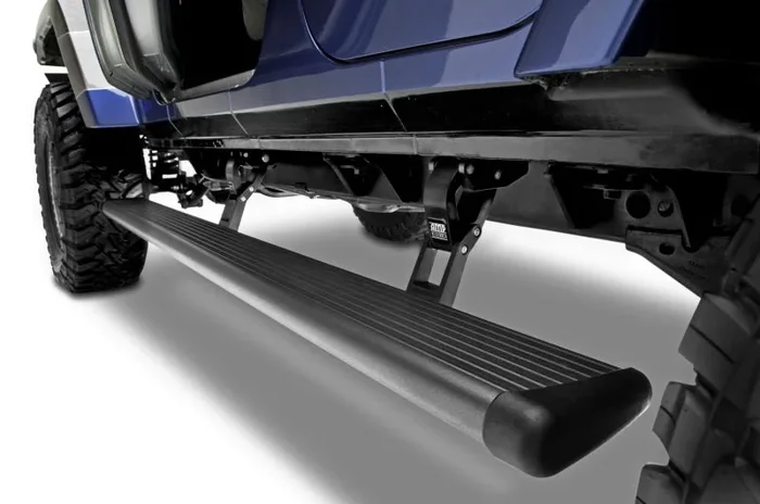AMP Research 18-24 Jeep Wrangler JL 4DR (Excl. 4XE/Rubicon 392) PowerStep – Blac
