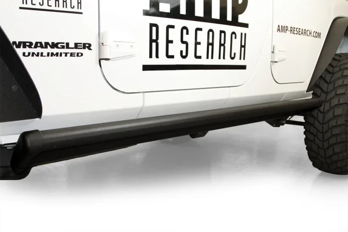 AMP Research 18-24 Jeep Wrangler JL 4DR (Excl. 4XE/Rubicon 392) PowerStep – Black49.0 lb